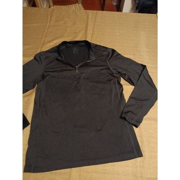 Nike Dri-Fit L/S Zip-Top Shirt - Size: Large (0728) - Picture 1 of 4